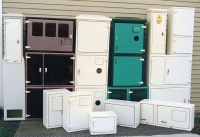 Obudowy złącz kablowych samogasnące Obudowy złącz kablowych samogasnące, kompozyty