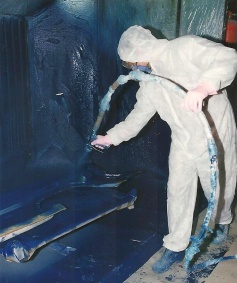 Natrysk żelkotu Natrysk żelkotu, żelkot malowanie, malowanie żelkotem