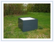 Doniczka ogrodowa kwadratowa Doniczka ogrodowa kwadratowa