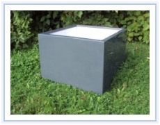 Doniczka ozdobna kwadratowa Doniczka ozdobna kwadratowa